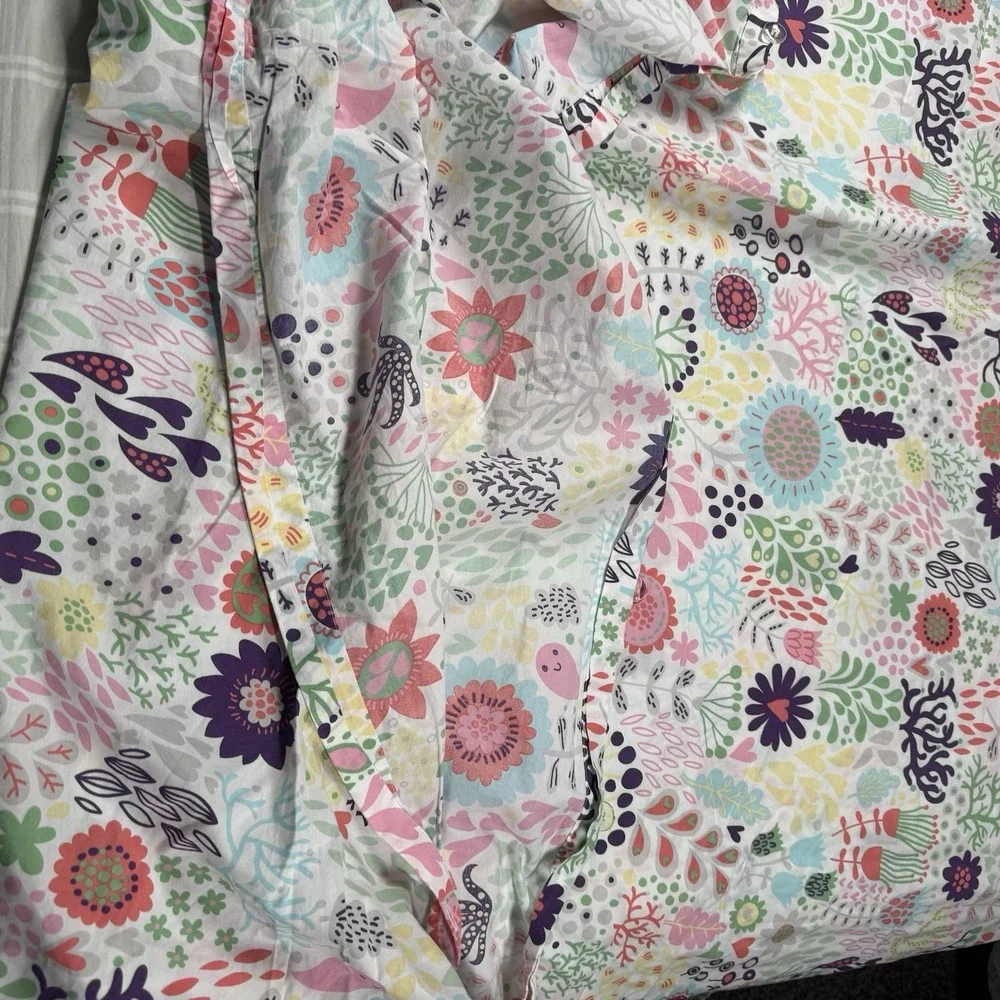Pottery Barn Margherita Missoni Full Duvet Cover Ciao Ciao Bambino Floral Sea